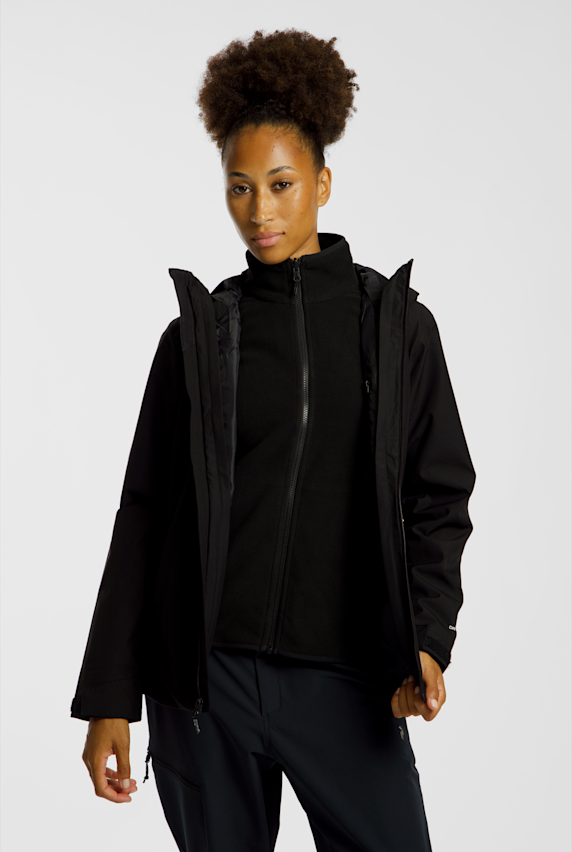 The North Face Quest DryVent™ Triclimate 3in1 Damen Outdoorjacke Schwarz 66870 1