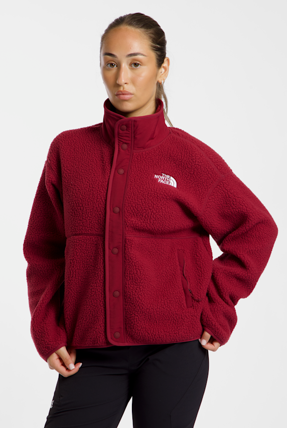 The North Face Cragmont Snap Front midlayer donna Bordeaux 66878 1