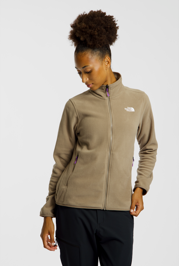 The North Face Glacier Fleece midlayer femmes Marron 66877 1