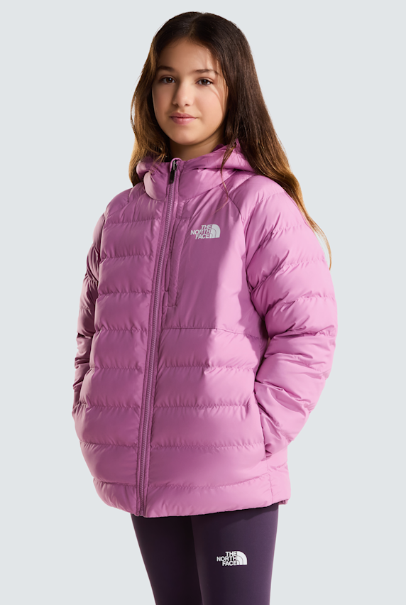 The North Face Perrito Reversible giacca outdoor bambini Rosa 66887 1