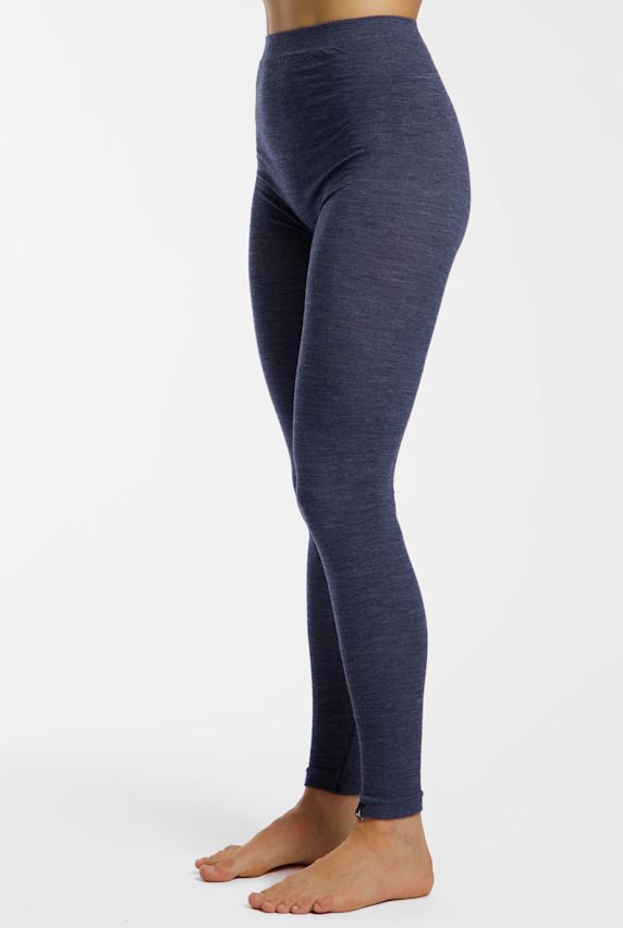 ALBRIGHT Merino Seamless Damen Thermohose Blau 67245 1
