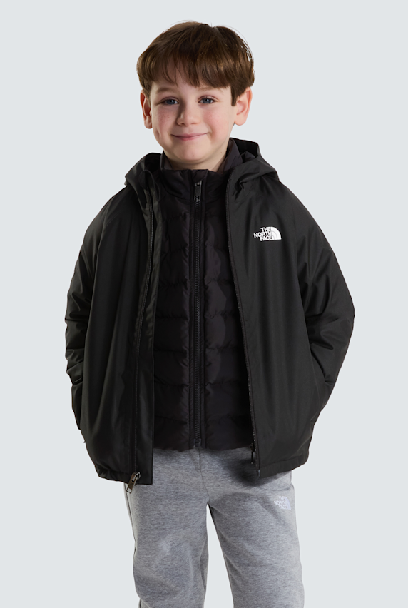 The North Face Perrito 4 in1 Kinder Outdoorjacke Schwarz 66894 1