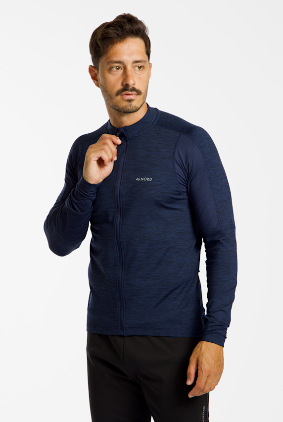 46 NORD Gideon Thermal midlayer hommes Bleu Foncé 65144 1