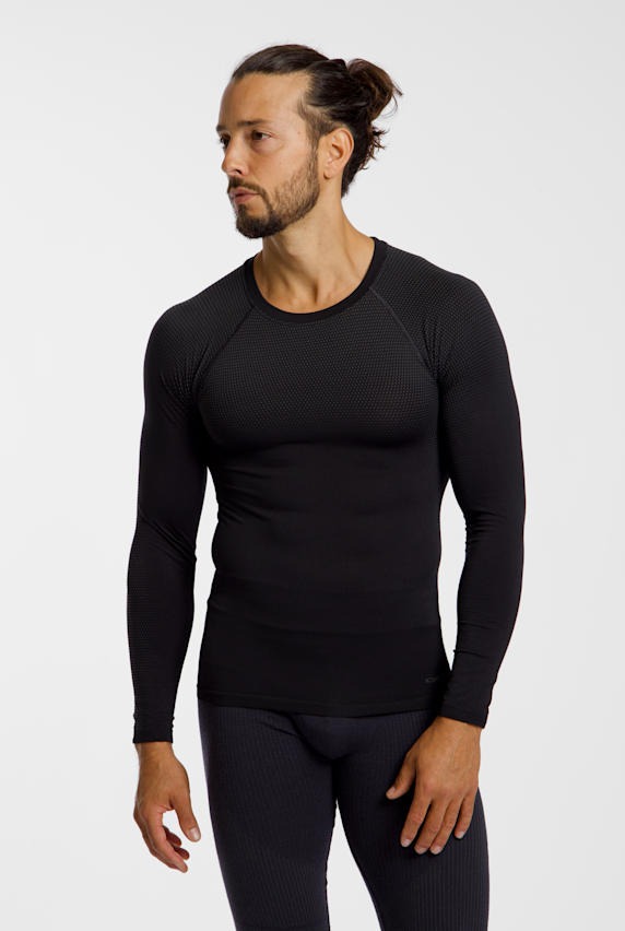 Odlo Performance Light Herren Thermo Longsleeve Schwarz 68429 1