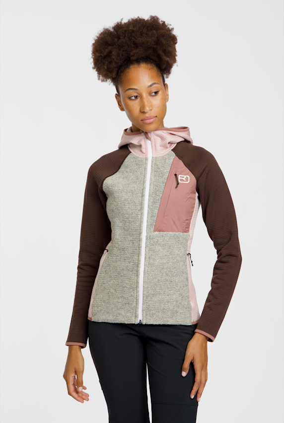 Ortovox Fleece GP Classic Knit Hoody Damen Midlayer Undefined Color 68395 1