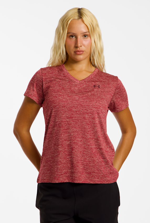 Under Armour UA Tech™ Twist V Damen T-Shirt Rot 54528 1