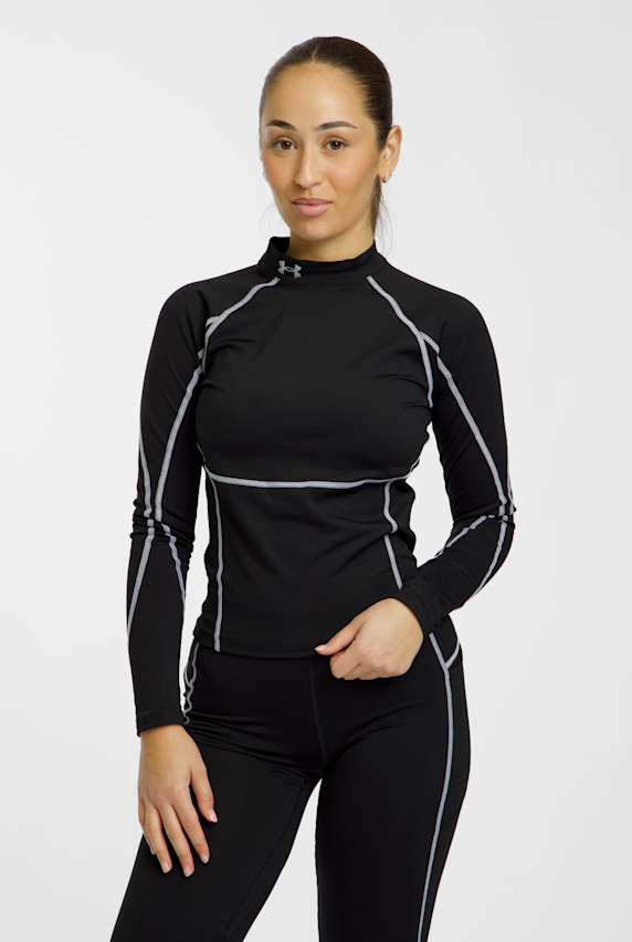 Under Armour ColdGear® Elite Damen Longsleeve Schwarz 54537 1