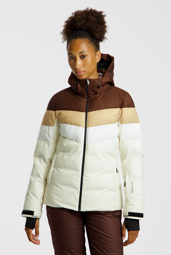 46 NORD Daphne Damen Skijacke Braun 64959 1