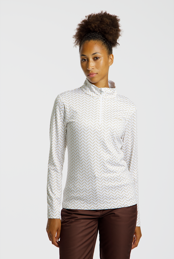ALBRIGHT Delphine Damen Midlayer Weiss 64998 1