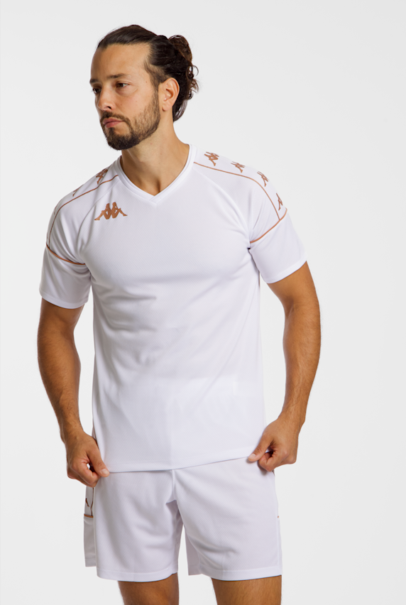 Kappa Mianto t-shirt uomo Bianco 54576 1