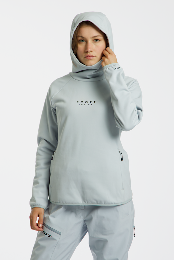 SCOTT Defined Warm Damen Hoodie Blau 55738 1