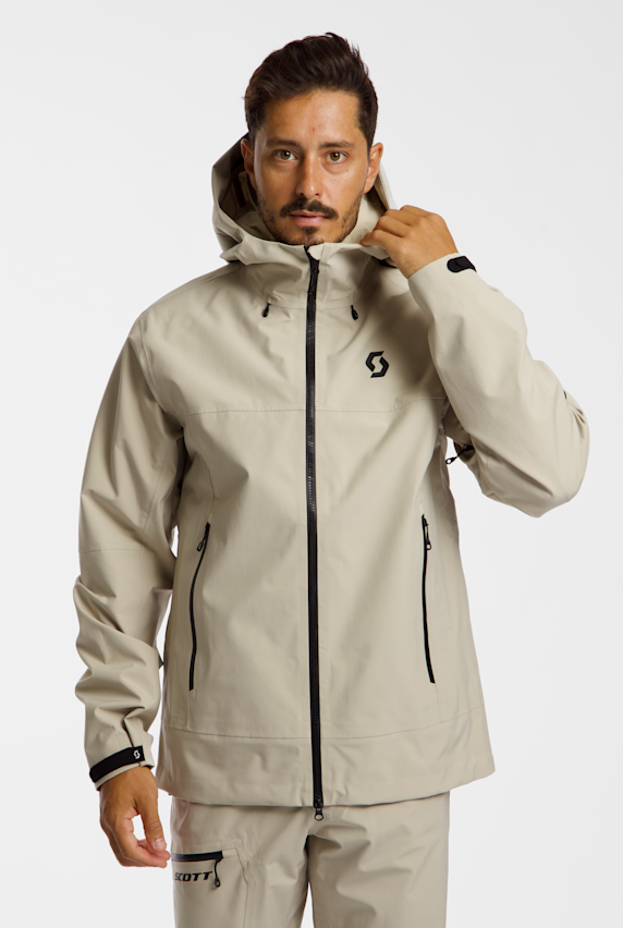 SCOTT Explorair 3L Herren Freeridejacke Beige 56056 1