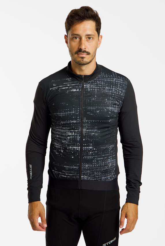 Stoke Colobra Thermal LS maglia da bike uomo Nero 66917 1
