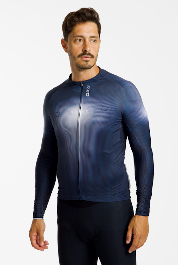 Q36.5 Gregarius Hybrid Light QLAB maillot de bike hommes Bleu 66951 1
