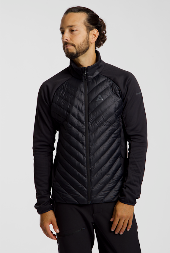 Schöffel Casacada Hybrid piumino uomo Nero 66972 1