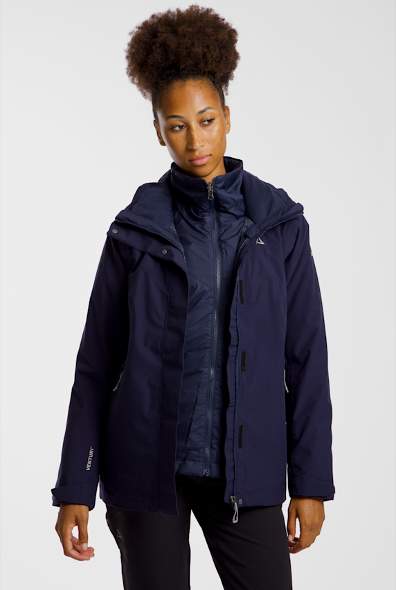 Schöffel Tamina 3in1 veste outdoor femmes Bleu 66978 1