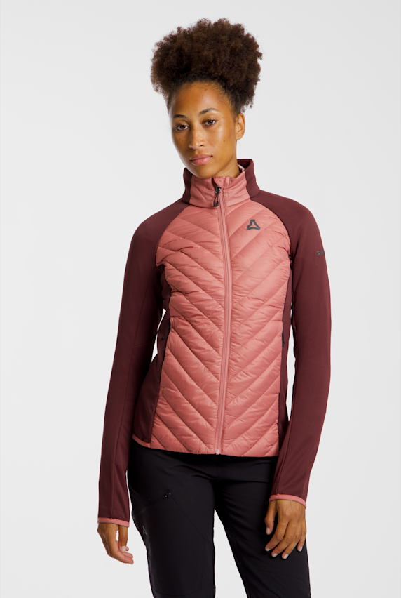 Schöffel Cascata Hybrid piumino donna Rosa 66981 1
