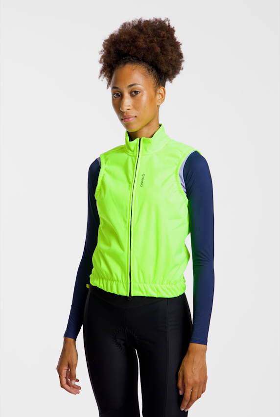 Gonso Road Softshell gilet hommes Jaune 67024 1
