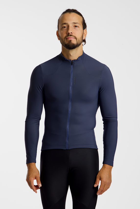 Gonso Sitivo Thermo Herren Biketrikot Blau 67025 1