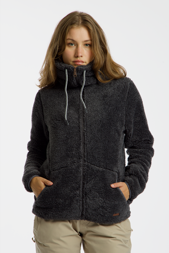 PROTEST RIRI giacca in pile donna Grigio 65010 1