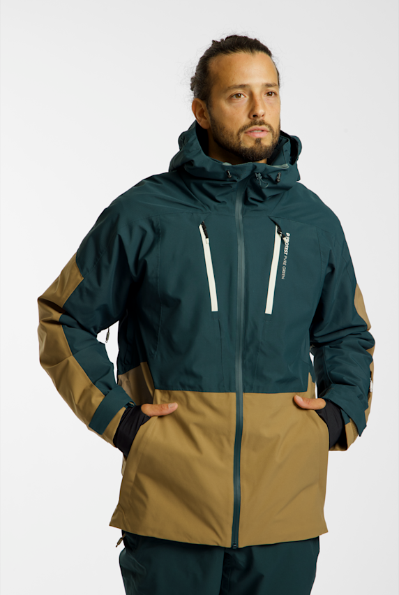 PROTEST PRTConnor veste de ski/snowboard hommes Marron 64913 1