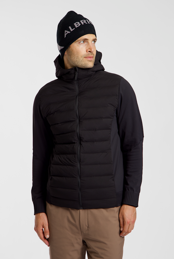 ALBRIGHT Lenk Hybrid midlayer hommes Noir 64946 1