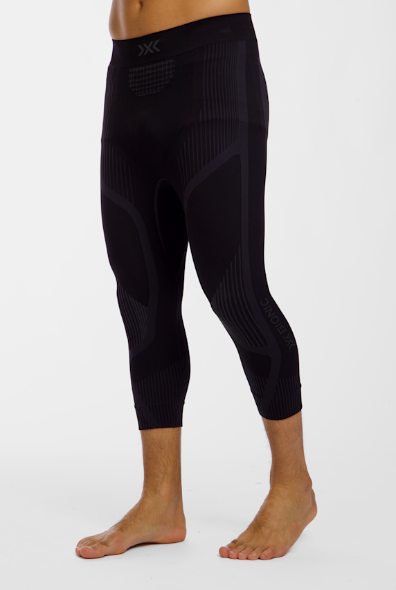 X Bionic Invent leggings termici 3/4 uomo Nero 55398 1