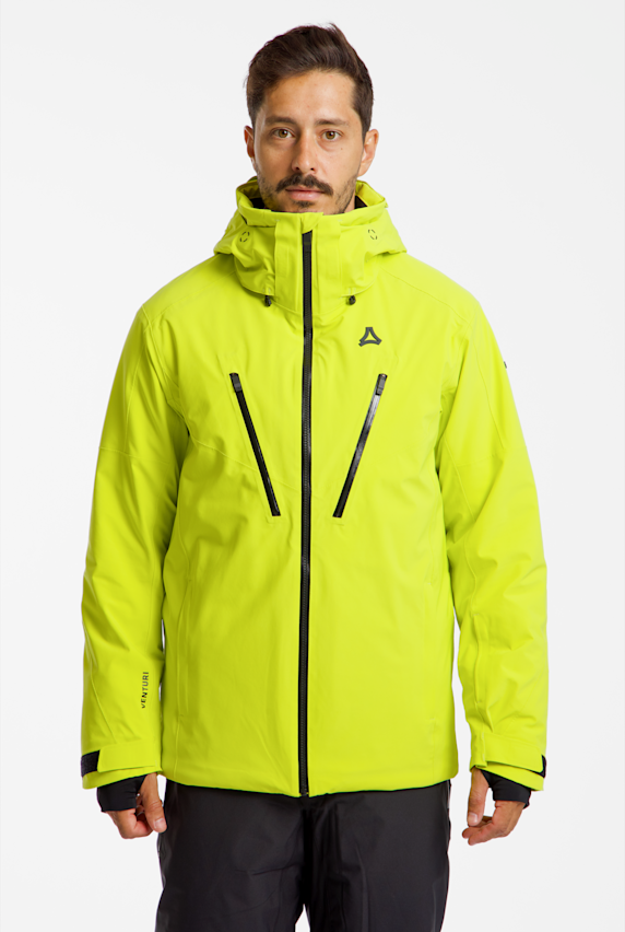 Schöffel Skuta veste de ski hommes Jaune 55537 1