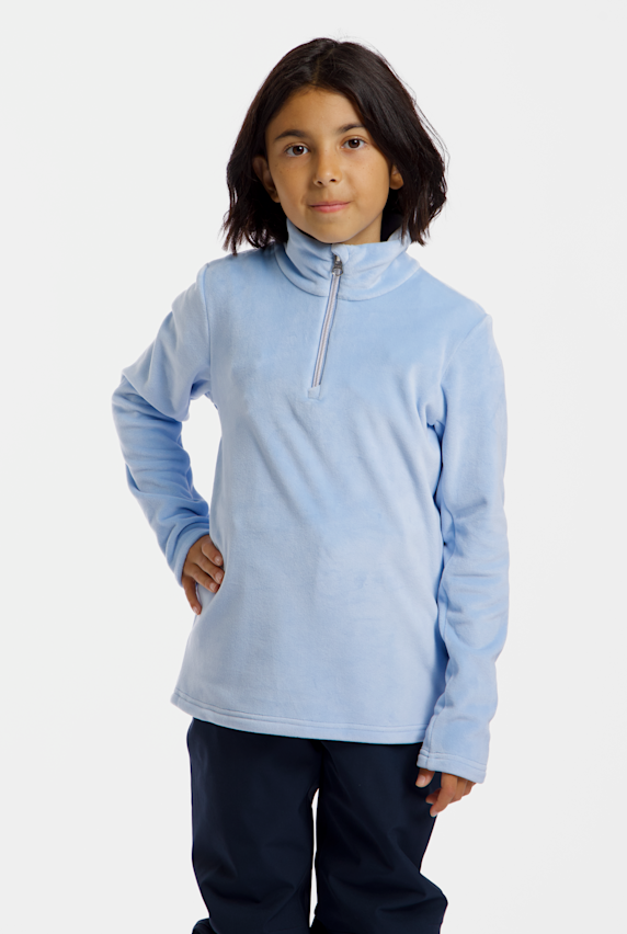 ALBRIGHT Arosa midlayer enfants Bleu Clair 55674 1