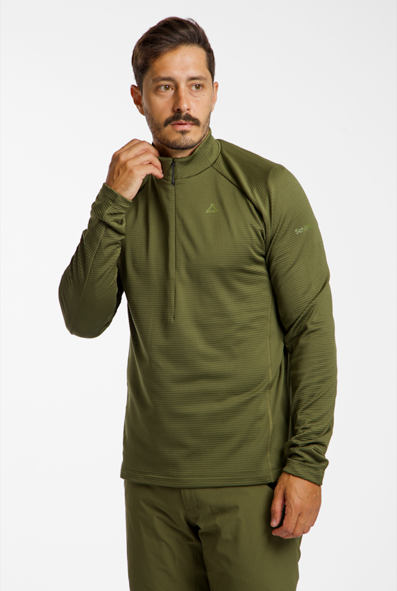 Schöffel Energio Longsleeve hommes Vert 55462 1