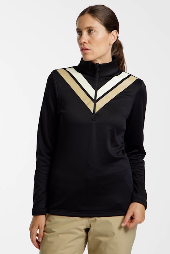 ALBRIGHT Falera midlayer donna Nero 55601 1