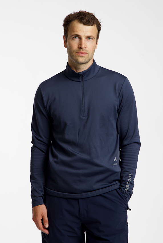 ALBRIGHT Bivio midlayer hommes Bleu Foncé 55410 1