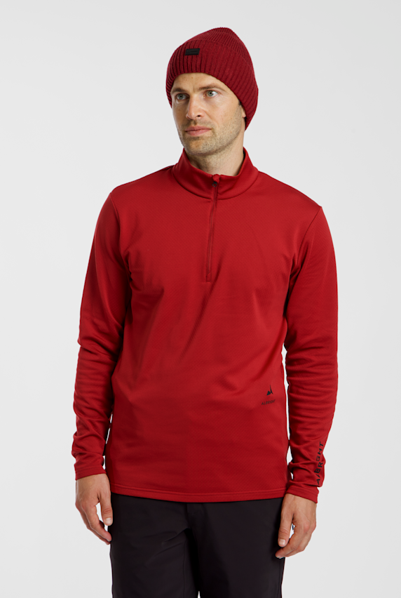 ALBRIGHT Bivio midlayer hommes Rouge 55546 1