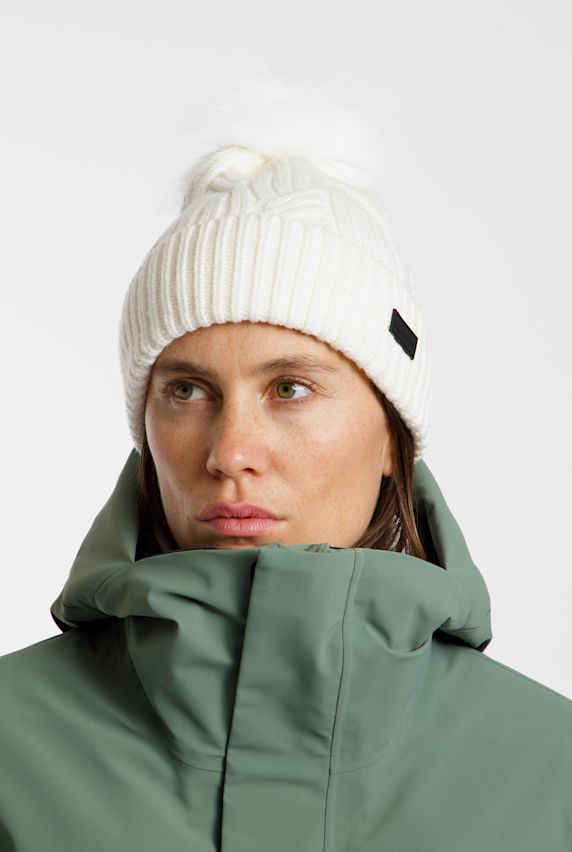 ALBRIGHT berretto donna Bianco 55634 1