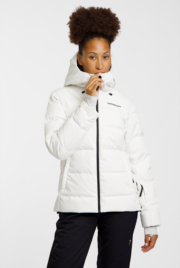 PEAK PERFORMANCE Shred Down Damen Skijacke Weiss 55446 1
