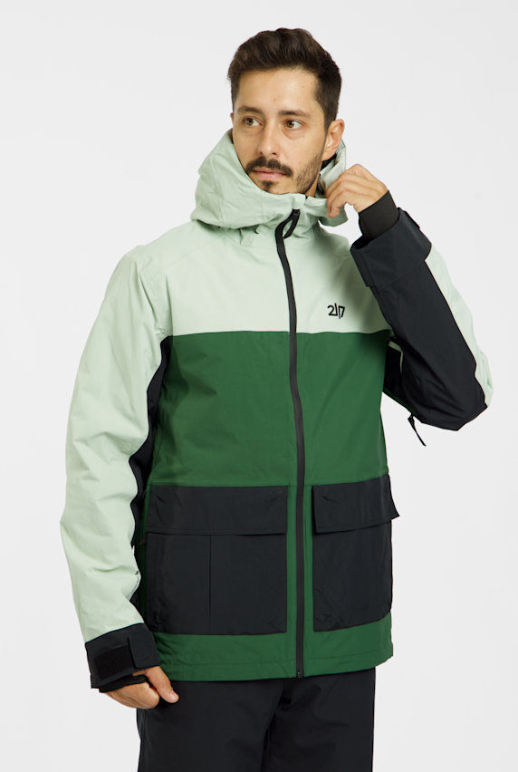 2117 OF SWEDEN Sillerud Light Padded veste de ski hommes Vert 55043 1