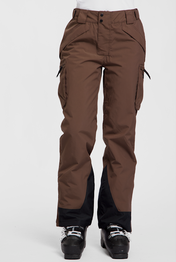 2117 OF SWEDEN Saltmyran Light Padded Damen Skihose Braun 55117 1