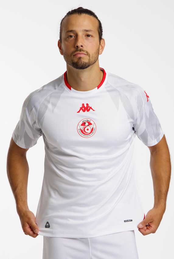 Kappa Tunisie Home Replica maillot de football hommes CDM 2026 Rouge 56678 1