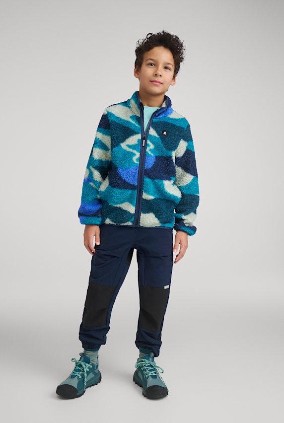 reima Tupsis Mini midlayer bambini Blu 57070 1