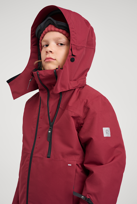 reima Tieten Kinder Skijacke Rot 57086 1