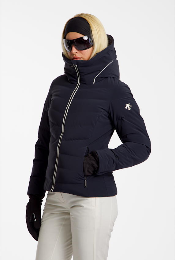 descente veste de ski femmes Noir 58199 1
