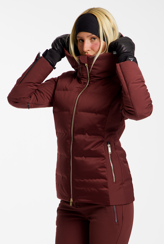 descente giacca da sci donna Bordeaux 58204 1