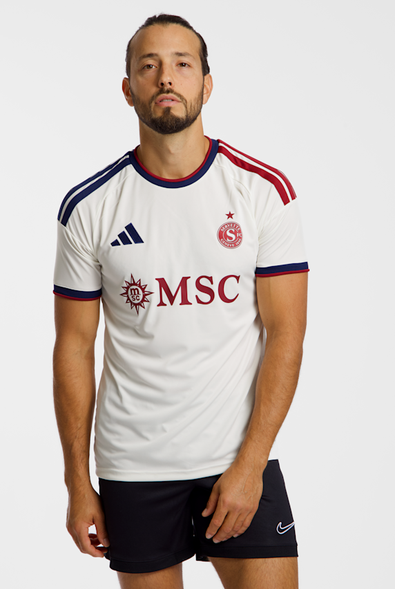 adidas FC Servette Away Replica Herren Fussballtrikot 26/27 Beige 58617 1