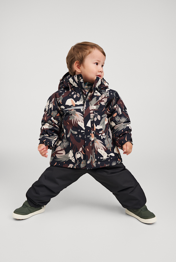 reima Parkkila Kleinkind Skijacke Schwarz 58619 1