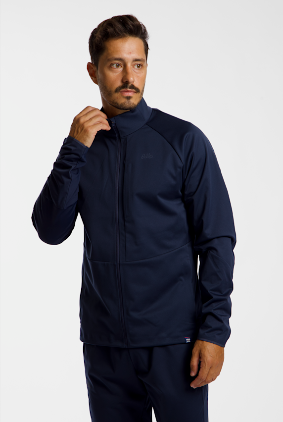 Odlo Zeroweight Elite Windproof 80th Anniversary giacca da sci di fondo uomo Blu 59209 1
