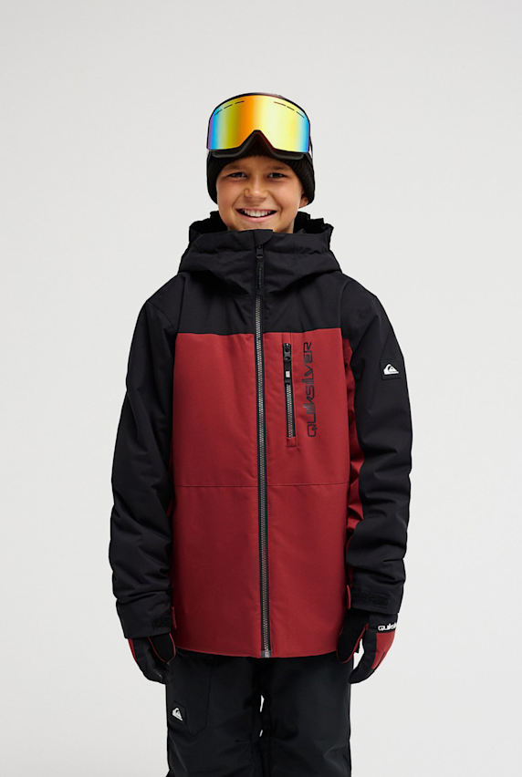 Quiksilver Sycamore 10K veste de ski/snowboard enfants Rouge 59362 1