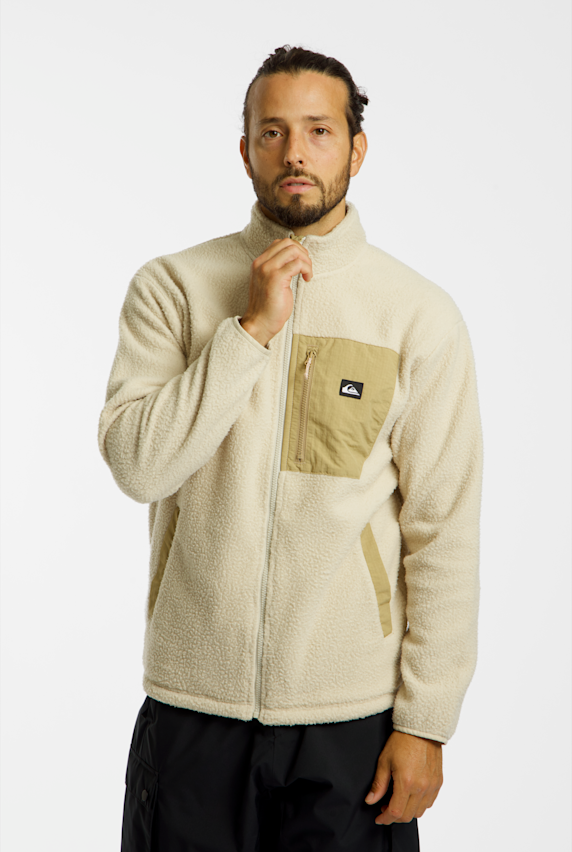 Quiksilver Clean Coast Herren Midlayer Beige 59368 1