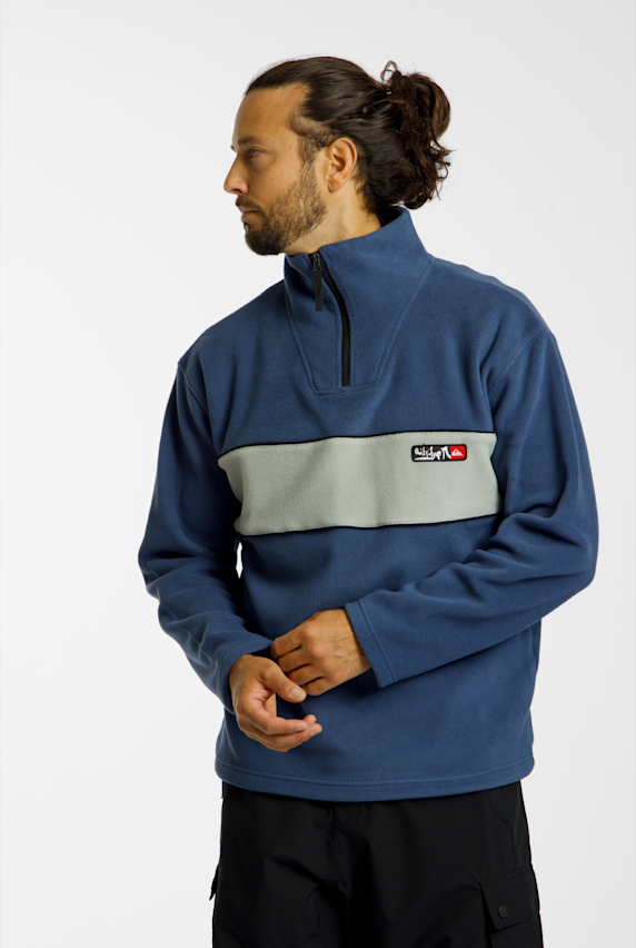 Quiksilver Young Guns Cruz Polar midlayer uomo Blu 59375 1