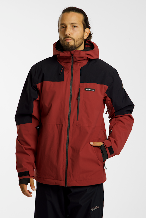 Quiksilver Forever Stretch 20K pantaloni da sci/snowboard uomo Bordeaux 59379 1
