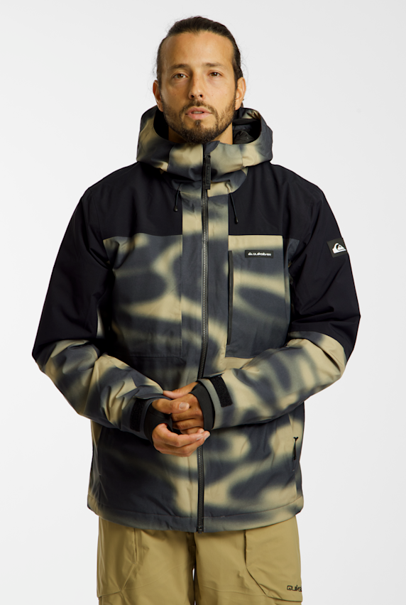 Quiksilver Forever Stretch 20K veste de ski/snowboard hommes Beige 59382 1